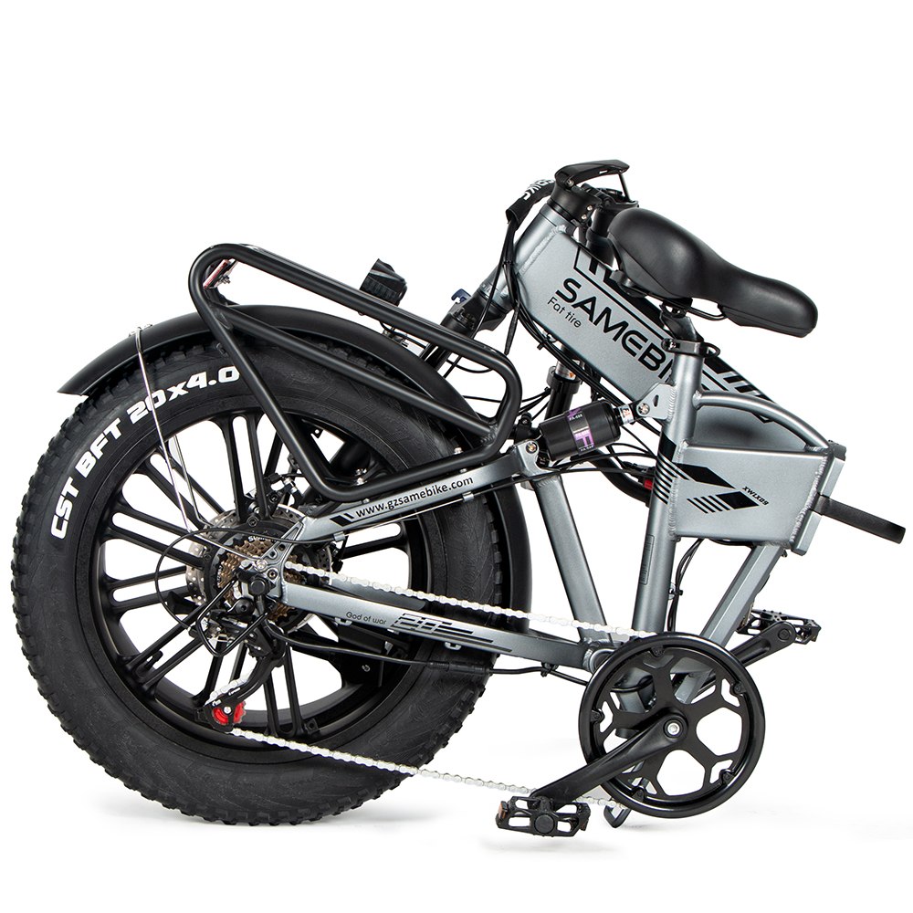 SamEbike XWXL09 Fat Tire EBike - Grey