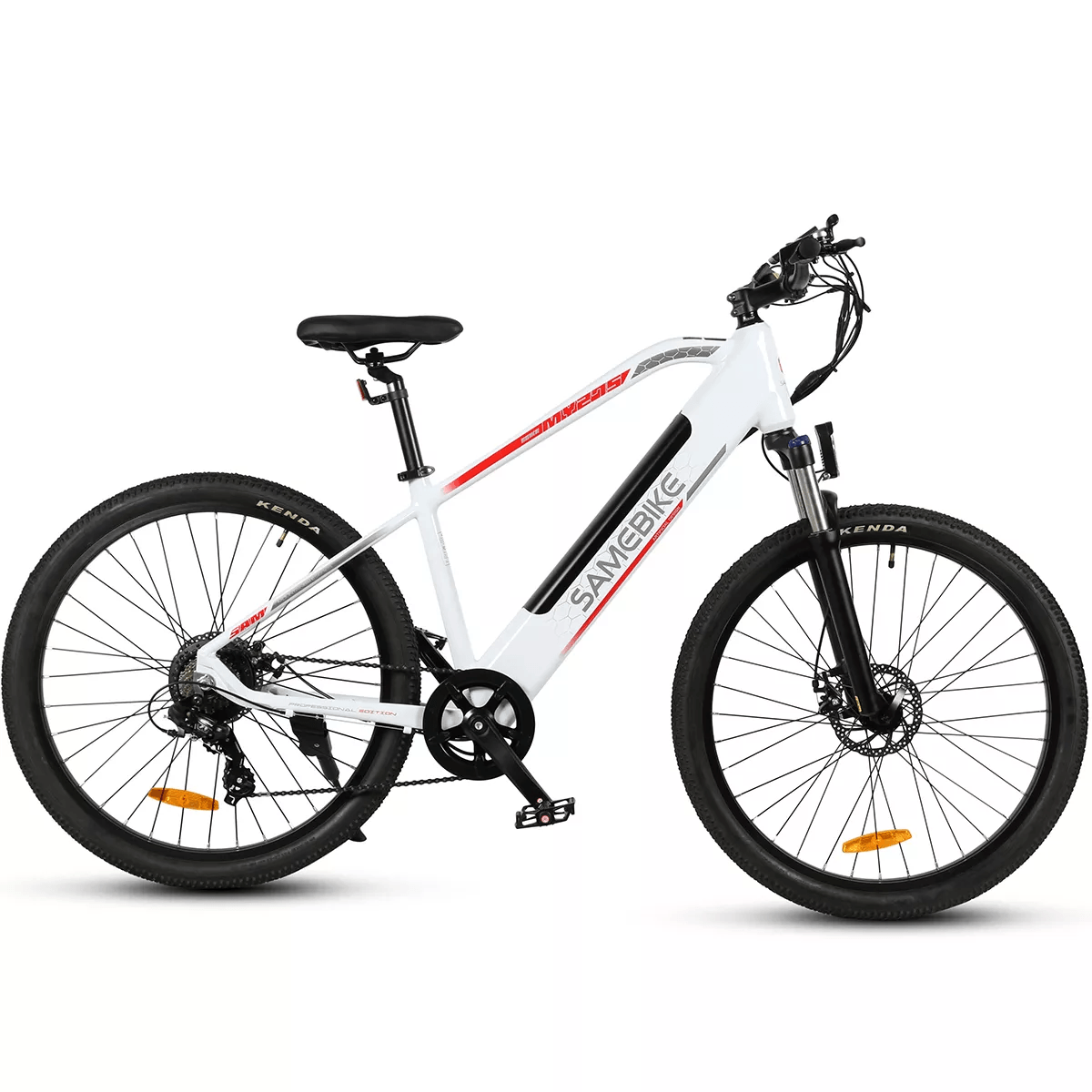 SamEBike Electric Cruiser - Mountain EBike MY275 - White